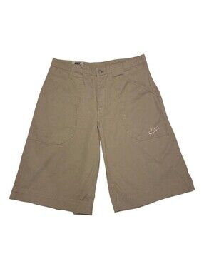Vintage Y2K Nike Men's Tan Baggy Jorts